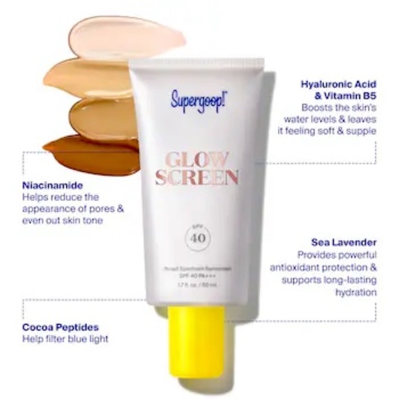 Supergoop! Glowscreen DAWN SPF 40 1.7oz EX01/27 NEW UNUSED BOXED - Picture 8 of 8